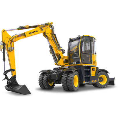 Escavatore termico gommato a braccio monolitico – 12,00 t