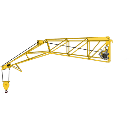 Falcone con verricello per sollevatori telescopici – 2 m
