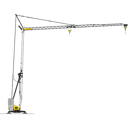 Gru edili automontante – 15 m