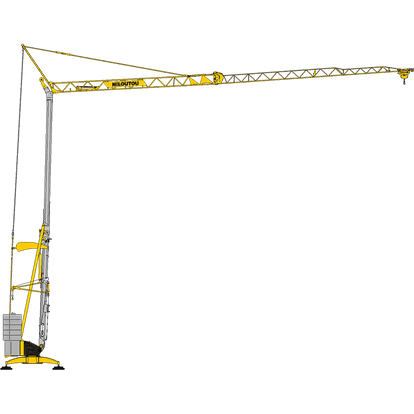 Gru edili automontante – 26 m