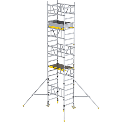 Rusztowanie aluminiowe – 4,20 m – 1,27 × 0,83 m