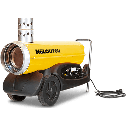 Nagrzewnica olejowa z odprowadzeniem spalin – 21 kW – 1550 m³/h