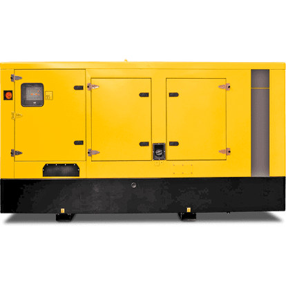 Agregat prądotwórczy na ramie wyciszony – Diesel – 160,0 kVA – 230 / 400 V