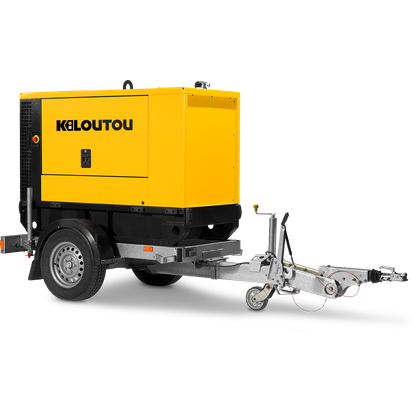 Agregat prądotwórczy na przyczepie wyciszony – Diesel – 20,0 kVA – 230 / 400 V