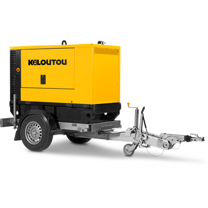 Agregat prądotwórczy na przyczepie wyciszony – Diesel – 40,0 kVA – 230 / 400 V – Stage V