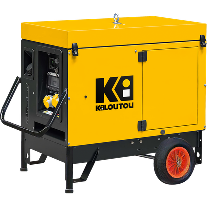 Agregat prądotwórczy na kołach wyciszony – Diesel – 4,3 kVA – 230 V