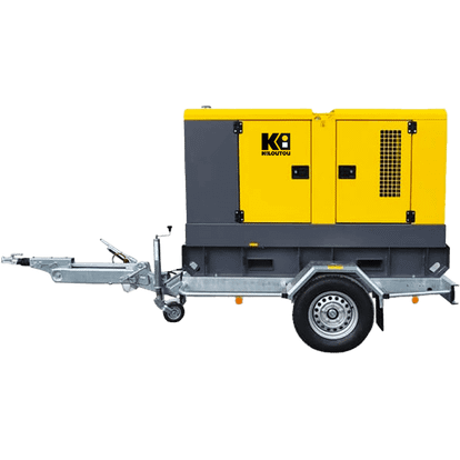 Agregat prądotwórczy na przyczepie wyciszony – Diesel – 60,0 kVA – 230 / 400 V